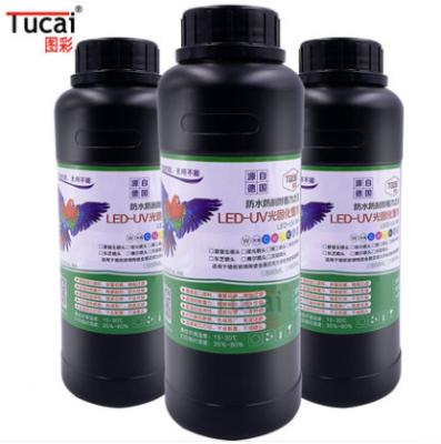 China No Plug Low Smell UV Printer Ink Led Uv Curable Ink For Epson RTX800 DX5 DX7 DX10 for sale