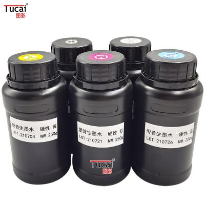 China 250ML No Plug UV Printer Ink Low Smell Led Uv Curable Ink For Epson R330 L800 L805 for sale