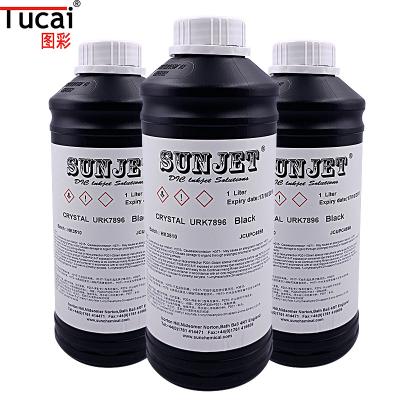 China Sunjet UV Inkjet Ink For Uv Ricoh Gen5 Konica Industrial Printhead Solvent Based Printing Inks for sale