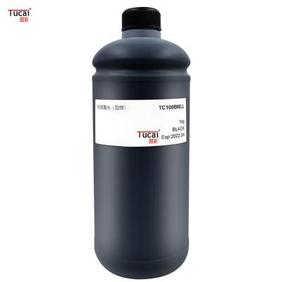 China Black 1000ml ink eco solvent epson print ink Film Plate Making Ink for Epson printer for sale