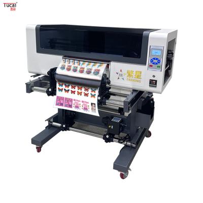 China UV Dtf 30cm A3 Digitale Printer Kristallen Etiketteringsmachine Voor Cosmetische Flessen Glas Te koop