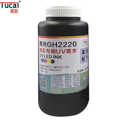 China LED UV Ricoh Tintepatronen Tinte für Ricoh GH2220 UV Tinte Druckkopf zu verkaufen