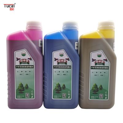 China Wholesale odorless eco solvent ink for Epson DX4/DX5/DX6/DX7/XP600/TX800 print head for outdoor advertising, store adver en venta