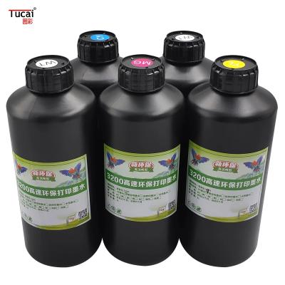 Cina High-speed environmentally friendly printing ink suitable for i1600 i3200 UV  printer ink forwallpaper, plastic, acrylic in vendita