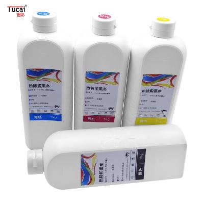 China 1000ml Sublimation Ink Compatible Epson Dx5 Dx7 Xp600 Tx800 5113 4720 For Clothing Printing for sale