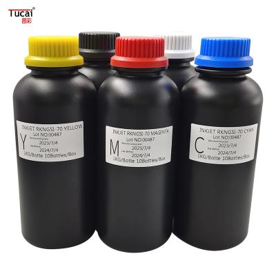 China 1000 ml original Nazdar uv curing ink for Ricoh Seiko Konica Starlight Toshiba for phonecase acrylic en venta
