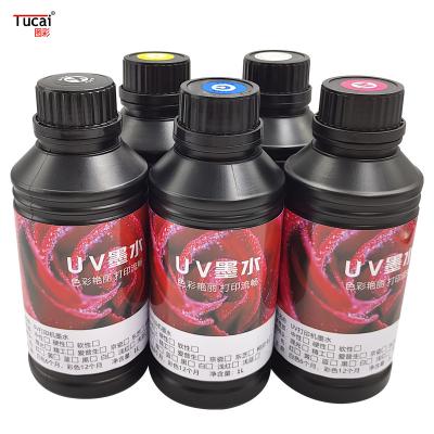 China Waterdicht UV-inkt voor Epson DX5/DX7/i3200/i1600/XP600/TX800 Digitaal druktype Te koop