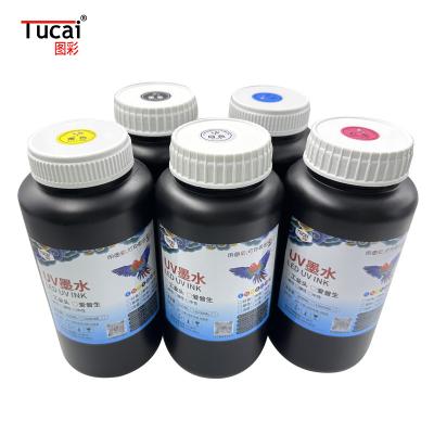 Chine L'encre UV à faible odeur convient à Seiko Konica Ricoh G6G5 neutre dur et mou pour le verre acrylique à vendre