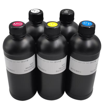 China Wholesale UV flatbed printer ink for epson xp600/tx800 DX5/DX7 for phone case glass tile metal acrylic for sale