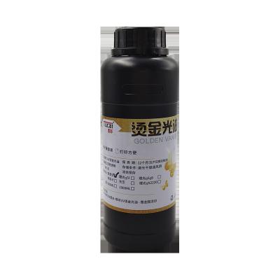 중국 Resistant to bending and friction UV bronzing varnish for Epson series printhead 판매용