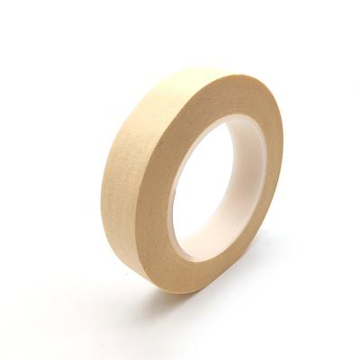 China Crepe Paper Heat Resistant Adhesive Tape 5.2mil For Wave Soldering Process for sale