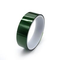 China Double Stretch Polyimide Heat Resistant Tape Acrylic High Adhesion green color for sale