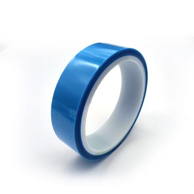 China High Initial Adhesion Blue Polyester Tape TS630D Thermal Adhesive Tapes for sale