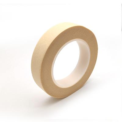 China Temperature Resistant Crepe Paper Tape 5.2mil Thickness Rohs Approved for sale