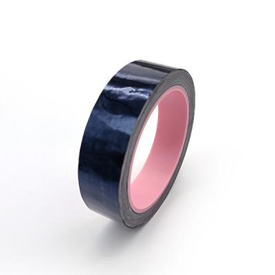 China Bright Black Acrylic Adhesive Tape 2.12mil Esd Packaging Tape for sale