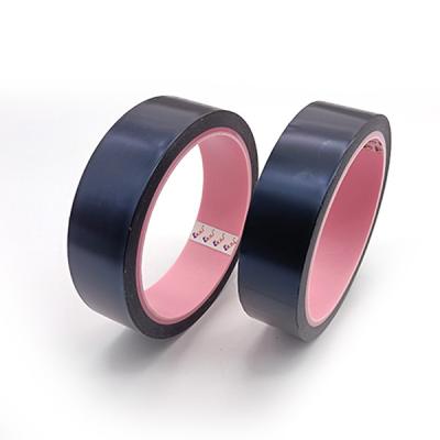 China Heat Resistance Silicone Masking Tape Polyimide Film Backed 0.05mm for sale