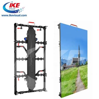 China Outdoor Rental Flexible LED Screen Display IP65 RGB LED Screen SMD P4.8 LED Display Front Service for sale