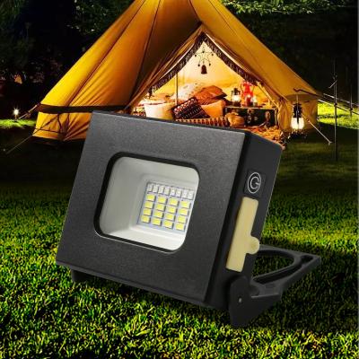 China Outdoor Camping Portable Solar LED Light Black 5730 Patch 5000mAH for sale