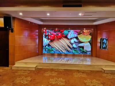 China P4 Indoor LED Display Screen Cylinder Flexible Curved For Advertising for sale
