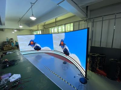 China Piso flexible ultra fino al aire libre de la pantalla LED para publicidad que se coloca IP43 en venta