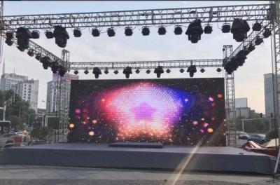 China Hard Large Rental LED Stage Display Screen Video P6 For Concert Party for sale