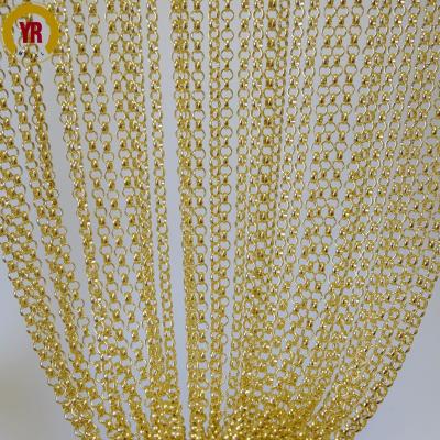 China CLASSIC Wholesale Metal Aluminum Chain Curtain For Interior Space Divider Design for sale