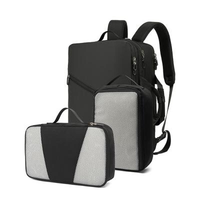 中国 3 枚セット ラップトップ バッグ バックパック ビジネス用 スーツケース 多用途 販売のため