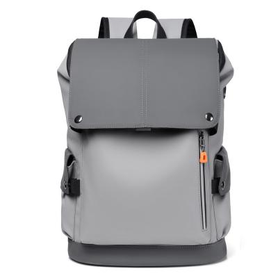 China Customized Waterproof Business Laptop Backpack With Reverse Polyester Material for sale