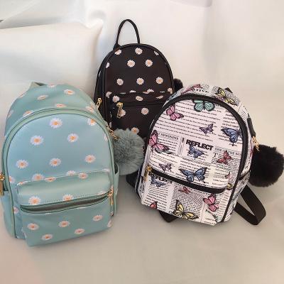 China Canvas Fashionable Mini Backpacks With Exterior Zipper Pocket Unisex Style for sale