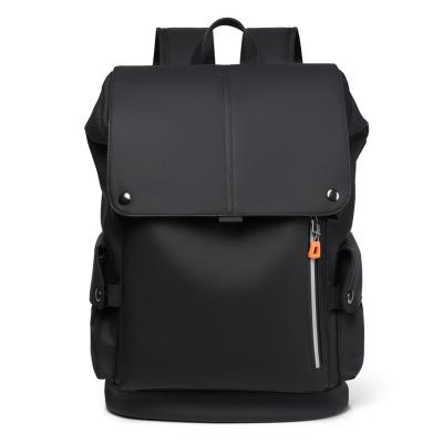 China Wasserdichte Nylon-Schultaschen Rucksack Schwarze Farbe Multifunktionales zu verkaufen