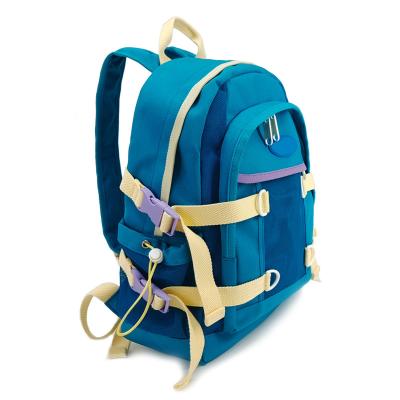 Китай Многофункциональный синий рюкзак для школьной поездки водонепроницаемый продается