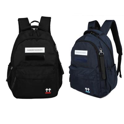 China Customized Black Laptop Bag Backpacks With Padded Shoulder Straps for sale