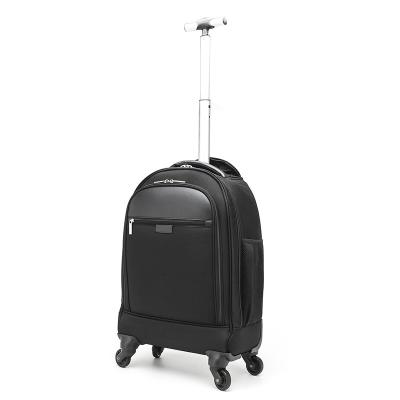 중국 18 Inch Under Seat Carry On Bag With Spinner Wheels Rolling Underseat Bag 판매용