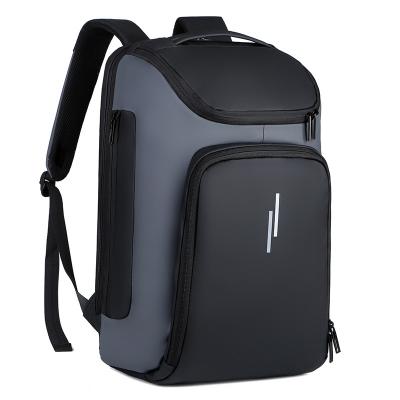 China No Logo Ready Goods Black Laptop Backpack Complicate And Luxury Backpack en venta