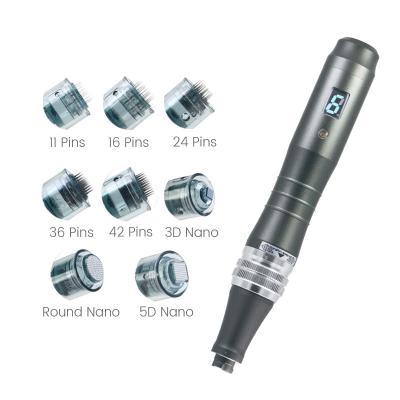 China Electric Stamp Nano Wireless Microneedling Pen DR Ultima A1 Meso Derma Pen for sale