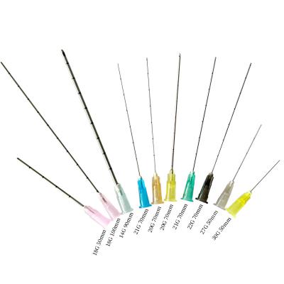 China Stainless Steel Blunt Needle Cannula For Dermal Filler Injections for sale