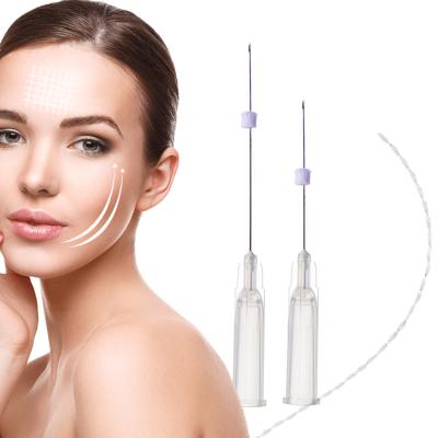 Chine la meilleure aiguille de levage de vente 26g*90mm de fil de trando de pcl de rajeunissement de peau faciale de produits pour mesotherapy à vendre