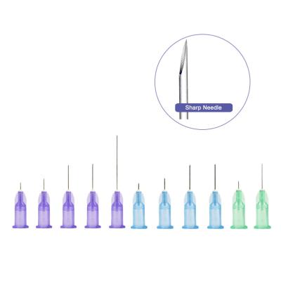 Chine Aiguille pointue micro jetable d'aiguilles hypodermiques de Mesotherapy avec la seringue stérile à vendre