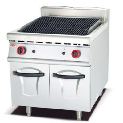 China 17kw LPG Cabinet Grill SS Kitchen Equipment Adjustable Legs for sale