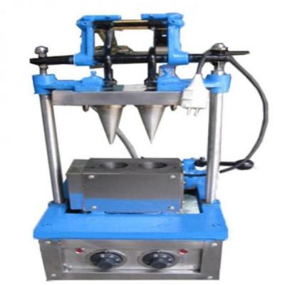 China 2 heads Snack Food Making Machine For Ice Cream Cone for sale