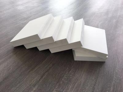 China 18mm PVC Partition Board , 1.22m Wide White PVC Board Sheet for sale