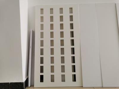 China Placa da separação do PVC da prova 20mm 4X10ft da podridão ISO9001 para a guarnição da porta & da janela à venda
