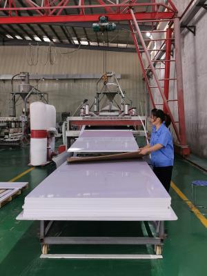 中国 注文色0.65g/cm3の家具ポリ塩化ビニールは板ロッカーのための泡立つ 販売のため