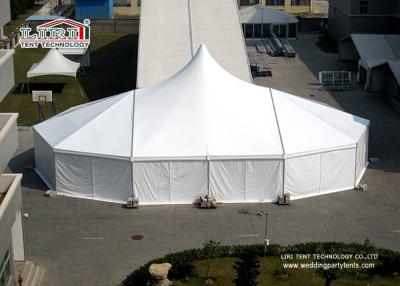 China High Peak Enclosed Canopy Tent Wedding Reception Rain Tents Outdoor Events for sale