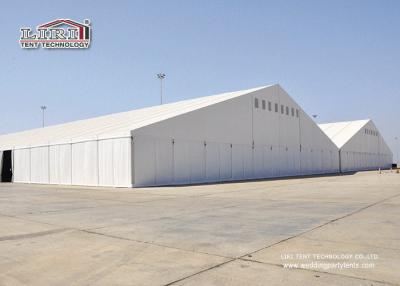 China Big White Roof Covers & Sidewalls Aluminum Frame Warehouse Industrial Storage Tent for sale