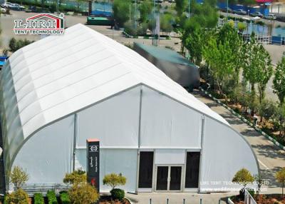 China 40 x 90 M With Fire Retardant White PVC Fabric TFS Tents For Events Heat Resistant for sale