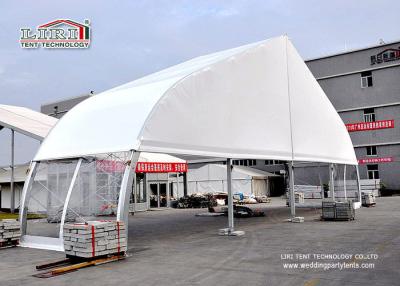China Aluminum Frame TFS Tent Solid Wall Fire Retardant PVC Roof Cover for sale