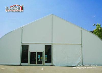 China Fire Resistant TFS Solid Wall Tents , Metal Frame Tents 20 x 45 m for sale