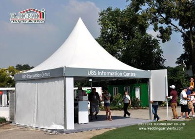 China White Color Gazebo Pagoda Aluminum Tent For Outdoor Event Party With PVC Sidewall for sale