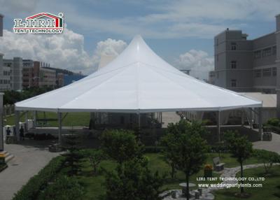 China Waterproof White Color High Peak Tents / Wedding Reception Tent For Outdoor Event Party for sale